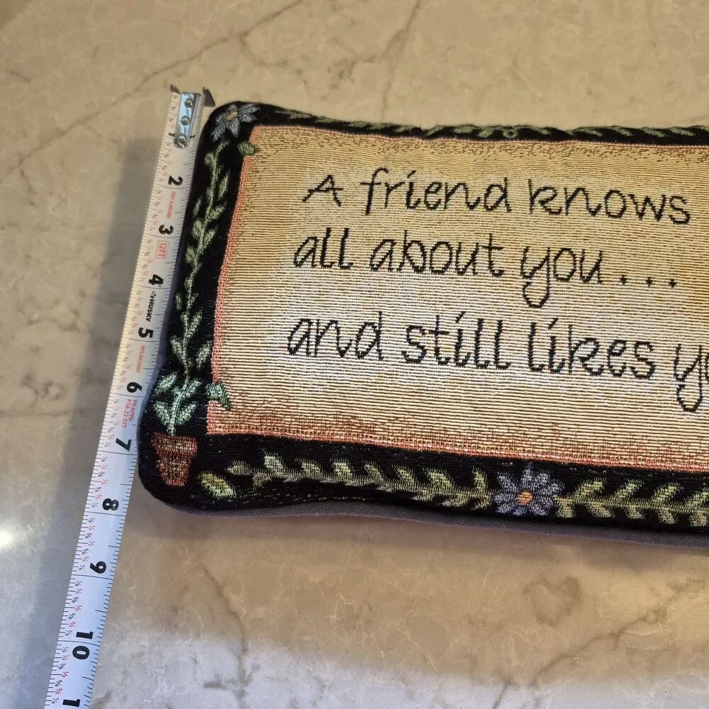 Manual Woodworkers Weavers A Friend Knows Still Likes You USA Throw Pillow